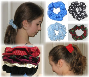 Hair Scrunchie Sewing Pattern