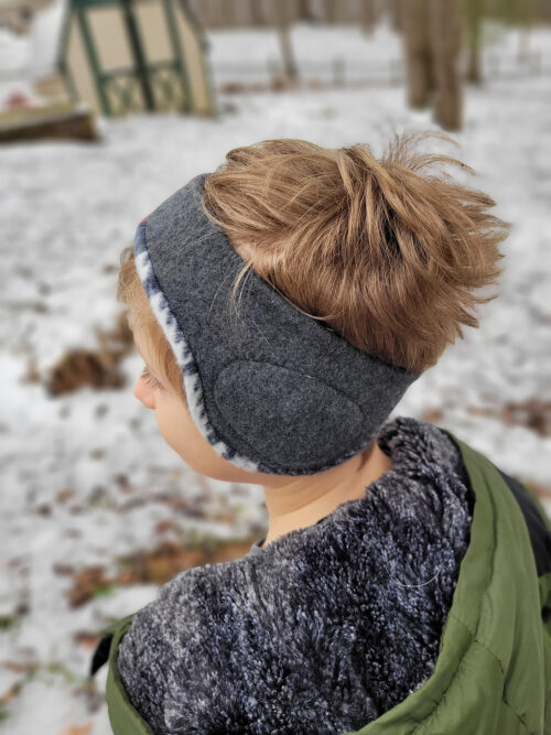 Kids Headband Earmuff Narrow Binding