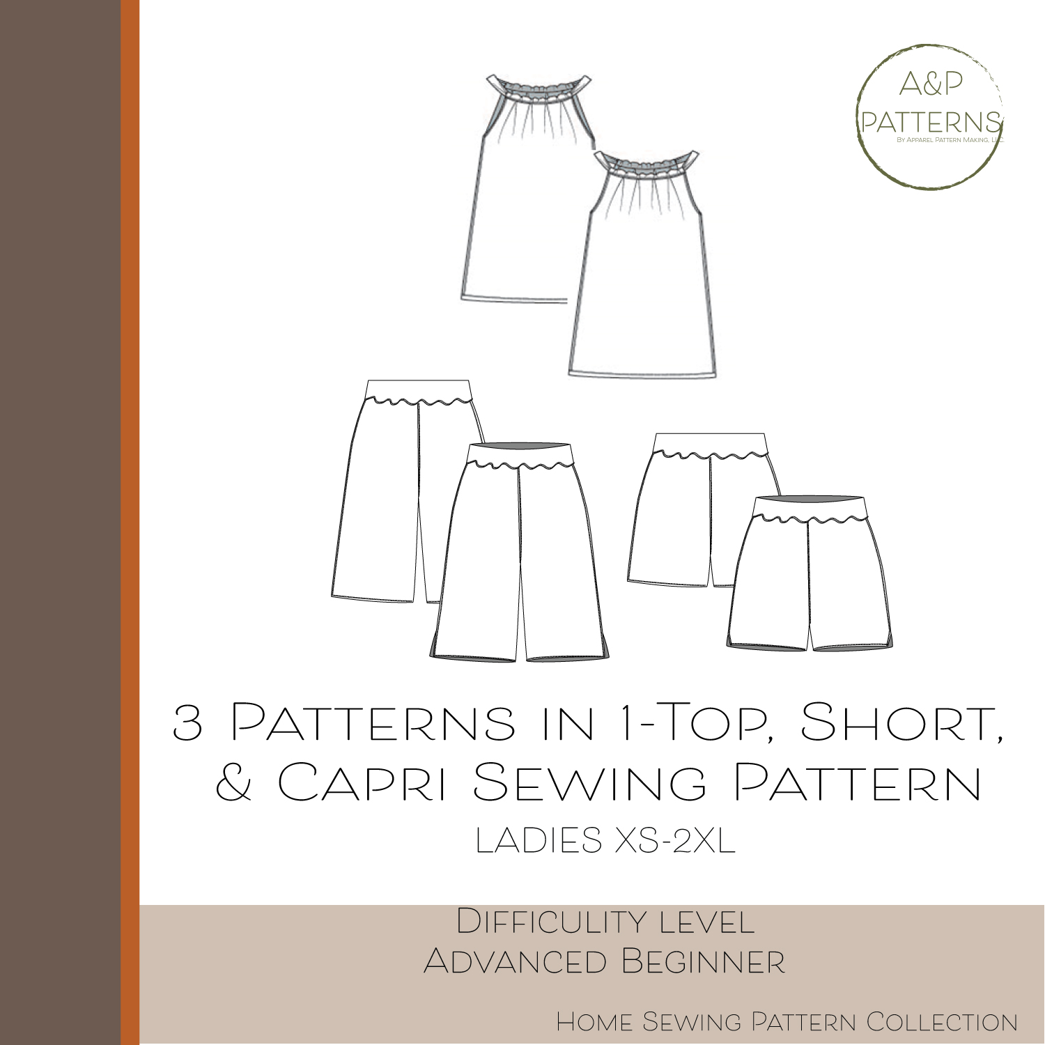 3 Patterns in One Sewing Patterns