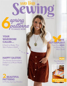 Cora Skirt Featured Sewing Pattern WLS Magazine