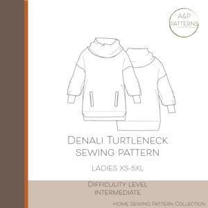 Denali Turtleneck Sewing Pattern