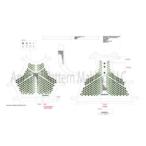 Omorpho Womens G-Crop Molds